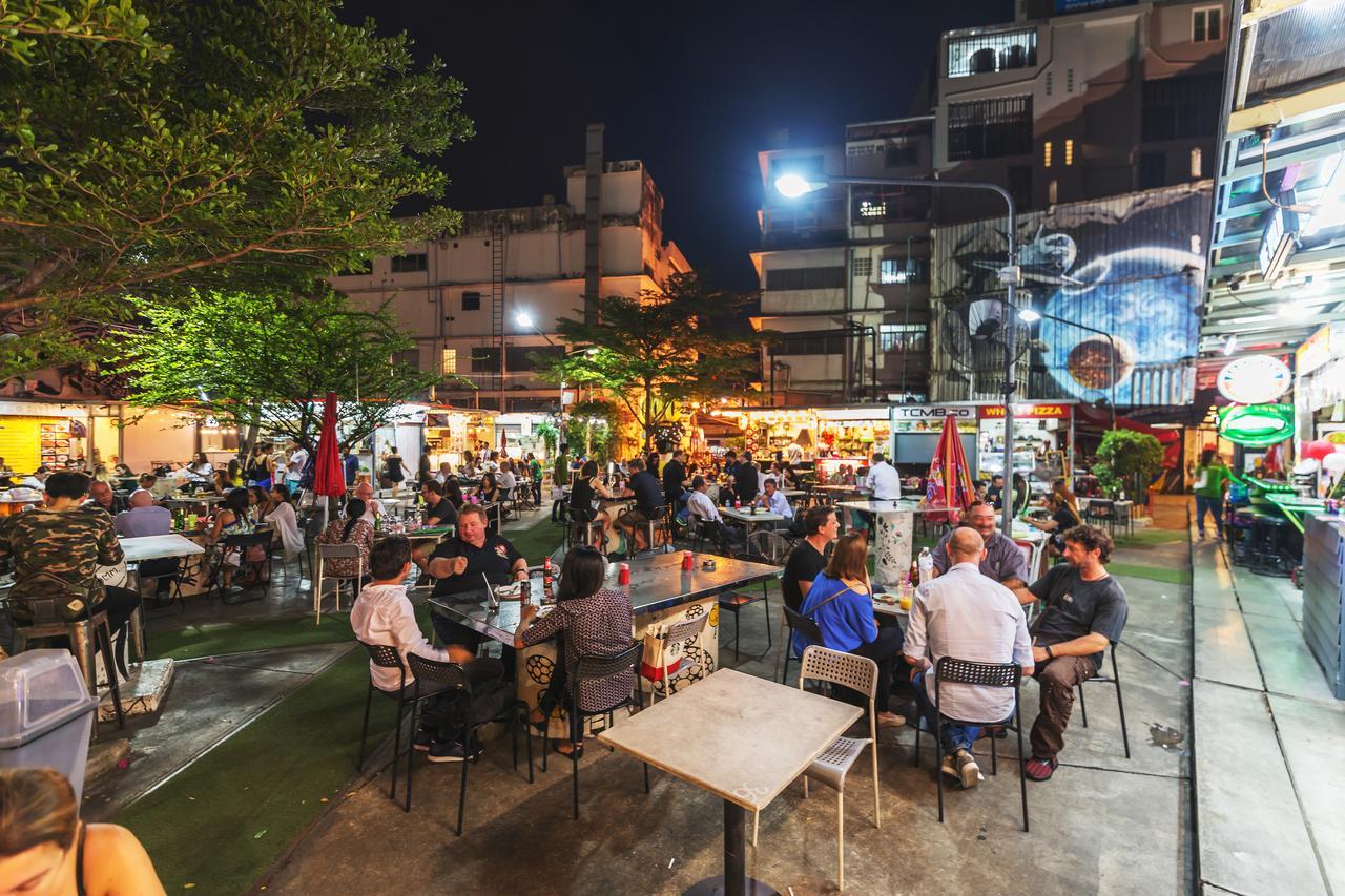 Ferienwohnung Bangkok Sky Walk Exterior foto